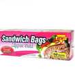 Home Select Snack Bags-Zipper Seal 50 Ct