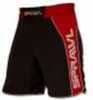 Sprawl Fusion II Shorts Black/Red/Gray Size 30