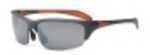 Graphite/Orange Blade Polycarbonate Silver Mirror Lens 10+