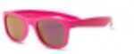 Real Kids Neon Pink Wayfarer Flex Fit Mirror Lens 2+