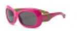 Real Kids Cherry Pink/Lime Green Flex Fit Smoke Lens 4+