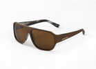 Hang Ten Gold The Balsa Fish-Brown 2 Tone Wood Brown Lens