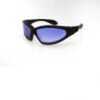 Bobster GXR Sunglasses-Matte Black W/Smoked Blue Mirror Lens