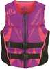 Full Throttle Womens Hinged Rapid-Dry Flex-Back Purple-XS