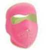 ZANheadgear Neoprene Full Mask - Pink Reverses To Lime Md: WNFM401