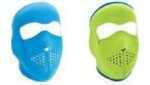 ZANheadgear Neoprene Full Mask - Neon Blue Reverses To Lime Md: WNFM402