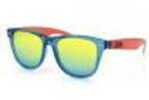 Zanheadgear Minty Sunglass Blue & Orange Smoke Yellow Mirror