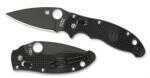 Spyderco C101PBBK2 Manix 2 Knife 3.37" BD1 Folding FRCP