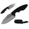 Defcon TD004 Fixed Blade 7.5 in D2 Comboedge G10 Handle