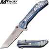 MTech USA Folder 3.25 in Blade Blue Aluminum Handle