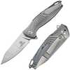 Defcon Mako Folder 3.5 in Blade Dark Gray Titanium Handle