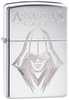 Zippo High Polish Chrome Assassin Creed Design Lighter