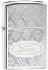 Zippo High Polish Chrome Ford Design Lighter