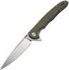 CJRB Briar Folder 3.72 in Blade Green G-10 Handle