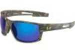 Under Armour Captain Storm Rt Pat FRM Gry/BLU Lens