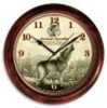 American Expedition Signature Series Clock - Gray Wolf