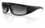 Bobster Gunner Conv Sunglass Black Frame PhotoC/Clear Lens