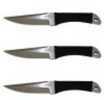 Hibben Large Triple Set Throwing Knives Wrapped Cord