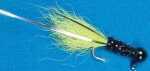 Slaters Chenille Jig #6 1/32Oz 3Pk Black/Black-Silver/Chartreuse Md#: Sj3-4Bs8T6