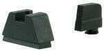 AmeriGlo GL506 Tall Suppressor Height Sight Fits Glock (Except 42) Steel Black Front Rear