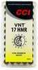 17 HMR Grain VNT Tipped 50 Rounds CCI Ammunition