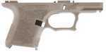 P80 Std Texture Glk 26/27 80% Pistol Frame Kit Fde