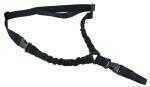 TacFire SL002B One Point Rifle Sling with HK Style Hook 30"-40" Nylon Webbing Black