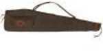 Browning 1413886948 Lona Rifle Case 48" Scoped Leather & Canvas Flint/Brown