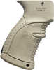 FAB DEFENSE FX-AGR47T AGR-47 Ergonomic Pistol Grip AK-47/74 Polymer with Over-Molded Rubber Tan