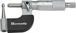 Link to The Vernier Ball Micrometer Includes a Round Anvil And Tapered Spindle To precisely Measure Wall Thickness Right Up To The Case Shoulder.