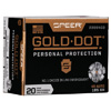 45 ACP 185 Grain Hollow Point 20 Rounds CCI Ammunition