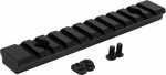 TacFire M-LOK Picatinny Rail 5" 11 Slots Aluminum Black