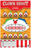 Action Target Inc Gs-CARCLWN-100 Clown-Shoot Hanging Paper 23" X 35" Clowns Multi 100