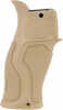 FAB Defense Gradus Pistol Grip Polymer/Rubber Flat Dark Earth