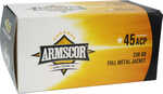 Armscor 50443 Pistol Value Pack 45 ACP 230 Gr Full Metal Jacket (FMJ) 100 Per Box
