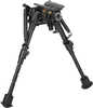 Caldwell 635705 XLA Pivot Bipod Black Aluminum 13.5-27" For Swivel Stud Attachment