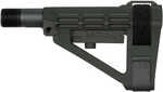 Sb Tactical Sba4x-03m-sb Brace Synthetic Stealth Gray 5-position Adjustable For Ar-platform (tube Not Included)