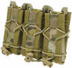 High Speed Gear Pistol TACO Triple Magazine Pouch MOLLE Fits Most Magazines Hybrid Kydex and Nylon Multicam 11PT0