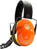 Beretta Usa Cf1000000204ff Safety Pro Muff 25 Db Florescent Orange Ear Cups With Black Headband & White Accents