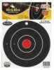 Birchwood Casey 35825 Dirty Bird Hanging Paper 8" Bullseye Black 25 Pack