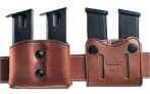 Galco Black Double Magazine Case Fits Belts 1"-1 3/4" Wide Md: DMC26B
