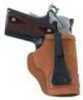 Galco Tuck-N-Go Inside The Pant Holster, 3.3 Inch Barrel for Glock 43 Steerhide Center Cut, Black Md: TUC800B