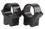 B-Square Medium Aluminum Weaver Style Scope Rings With Black Finish Md: 27054