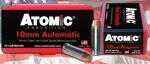 10mm 180 Grain Hollow Point 50 Rounds Atomic Ammunition