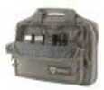 Drago Gear 12315GY Double Pistol Case 600D Polyester 12.5" x 9.5" x 4.5" Gray