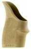 Hogue 18203 HandAll Beavertail Grip Sleeve Fits Glock 42/43 Textured Rubber Flat Dark Earth
