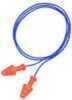 Howard Leight R01520 Multiple Use Smart Fit Earplugs 25 dB Blue Cord/Orange Plugs
