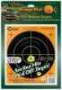 Caldwell 550010 Orange Peel Self-Adhesive Paper 5.5" Bullseye Orange/Black 10 Pack
