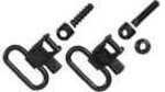 Uncle Mikes 1" Black Quick Detach Sling Swivels For Remington Model 742 Md: 11812