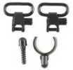 Uncle Mikes 1" Black Quick Detach Sling Swivels For Most Single Barrel 12 Gauge Md: 15912